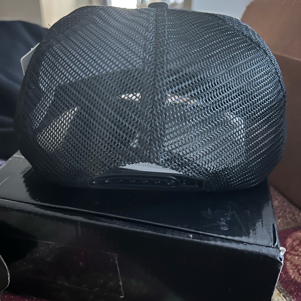 ALO Yoga Black Mesh Cap